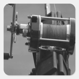 Gone Fishing.jpg Square Sticker