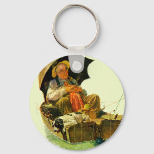 Gone Fishing Keychain