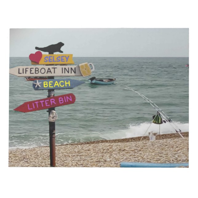 Gone Fishing Notepad (Front)