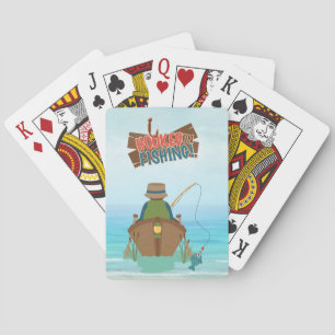 Gone Fishing Playing Cards