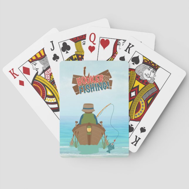 Gone Fishing Playing Cards (Back)