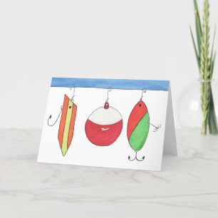 Gone Fishing Thank You Card