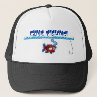 Gone Fishing Trucker Hat