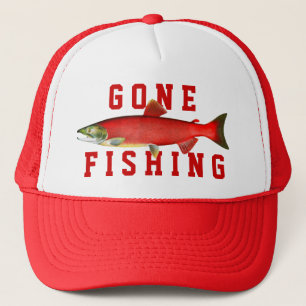 Gone Fishing Trucker Hat