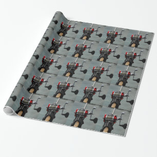 Gone Fishing Wrapping Paper