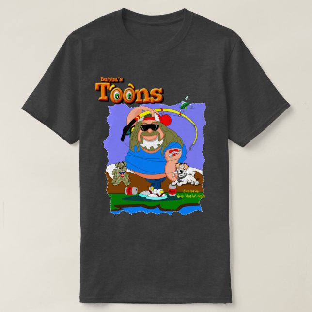 Gone fish'n T-Shirt (Design Front)