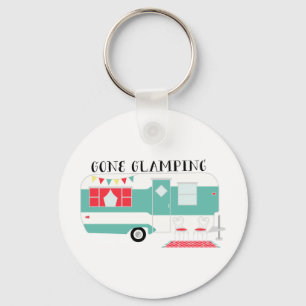 Gone Glamping Keychain