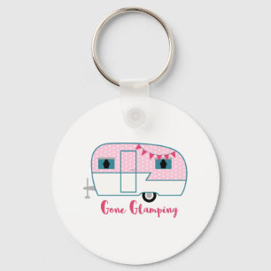 Gone Glamping Keychain