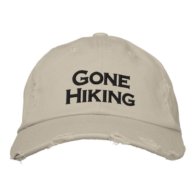 Gone hiking cool hat (Front)