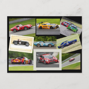 Gone Racing Postcard