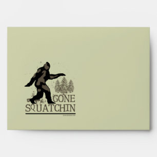 Gone Squatchin BigFoot Envelope