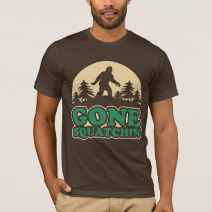 Gone Squatchin Bigfoot T-Shirt