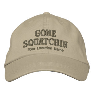 GONE SQUATCHIN Casquette Personnaliser L'EMPLACEME