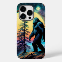 Gone Squatchin' Colourful Sasquatch Landscape