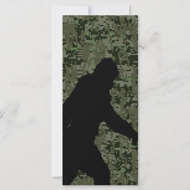 Gone Squatchin For on Olive Digital Camouflage (Front)