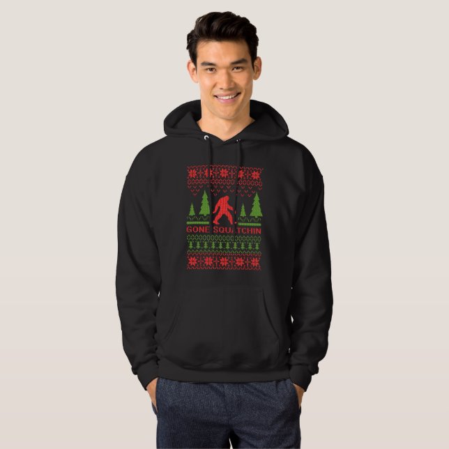 gone squatchin hoodie (Front Full)