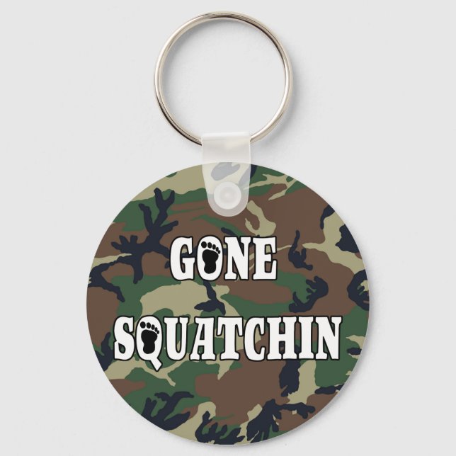 GONE SQUATCHIN KEYCHAIN (Front)