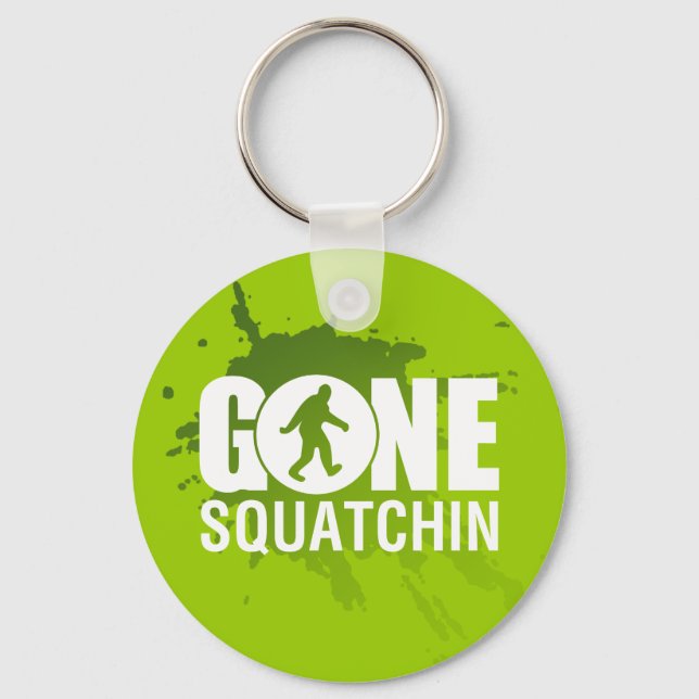 Gone Squatchin Keychain (Front)