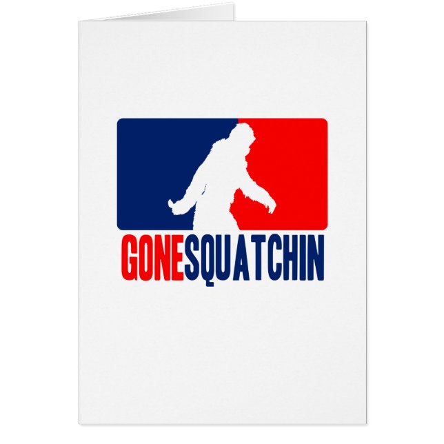 Gone Squatchin League Style (Front)