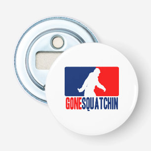 Gone Squatchin League Style Bottle Opener