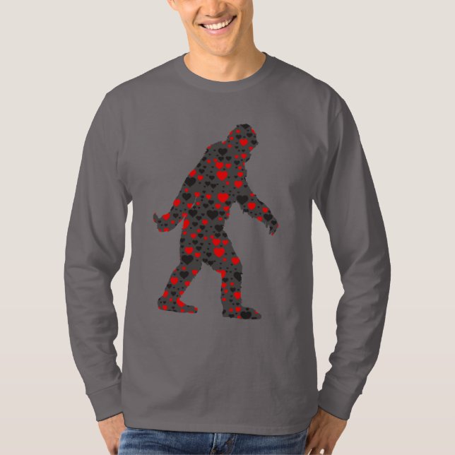 Gone Squatchin Love T-Shirt (Front)