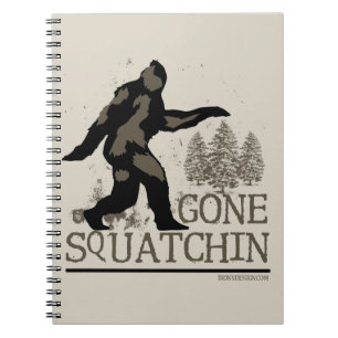 Gone Squatchin Notebook