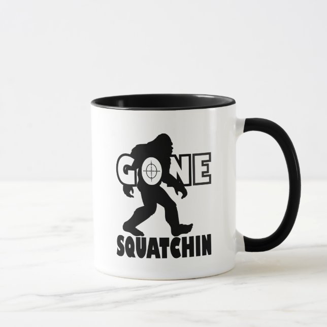 Gone Squatchin on Target Mug (Right)