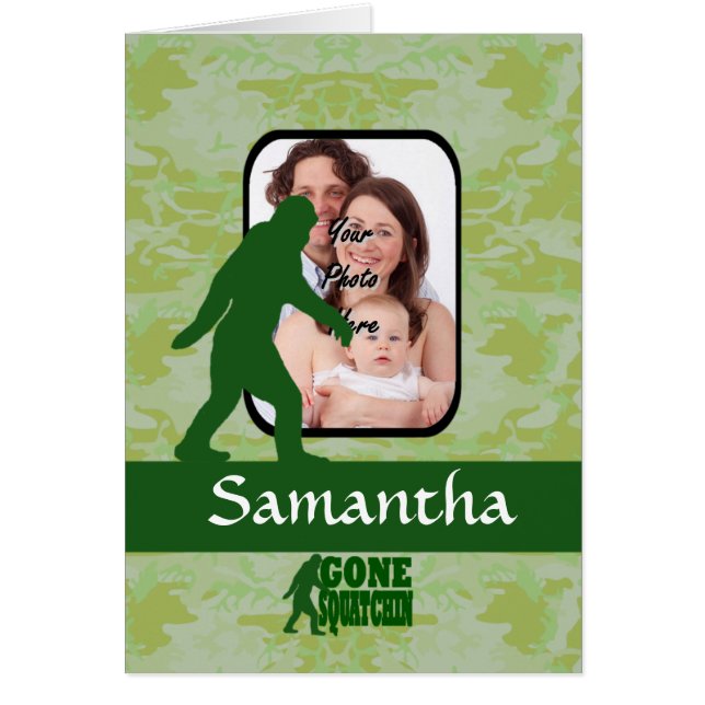 Gone squatchin photo template (Front)