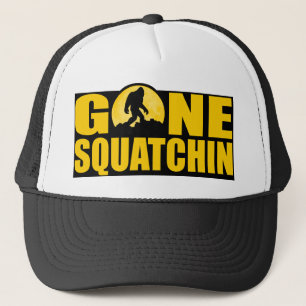 GONE SQUATCHIN *Special* BARK AT THE MOON edition Trucker Hat