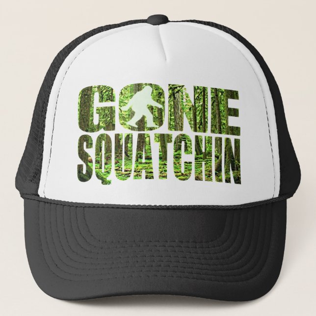 Gone Squatchin **Special Deep Forest Edition** Hat (Front)