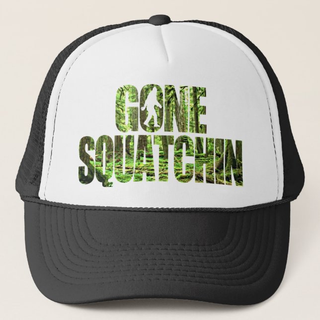 Gone Squatchin **Special Deep Forest Edition** Hat (Front)
