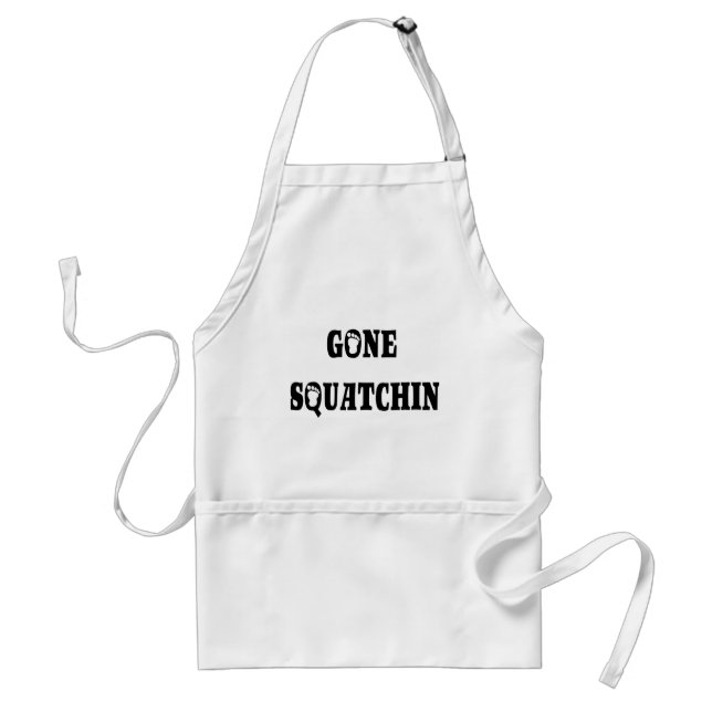 GONE SQUATCHIN STANDARD APRON (Front)
