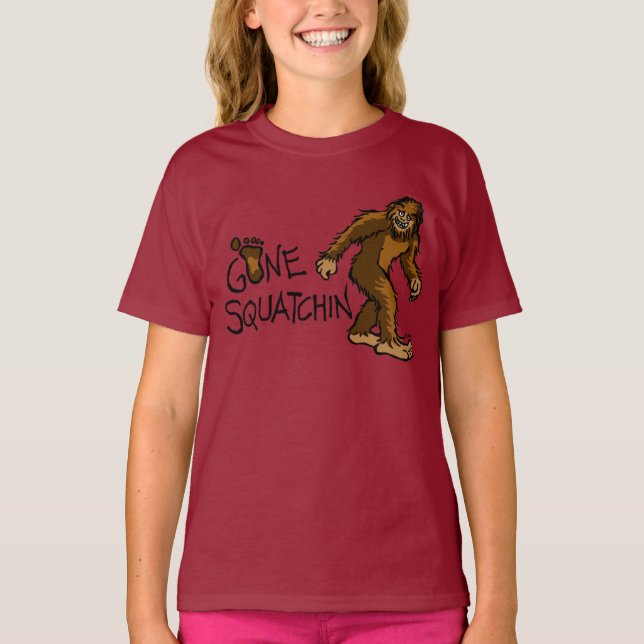 Gone Squatchin T-Shirt (Front)