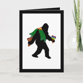 Gone Squatchin' With Serape Card
