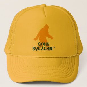 Gone Squatching Funny Bigfoot Humour Casquette