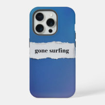 gone surfing, into the blue