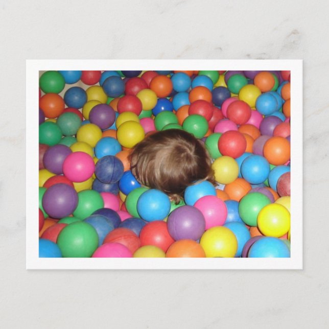 Gone Swimming Postcard (Front)