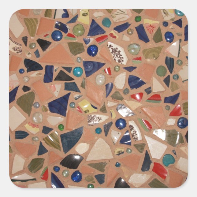 Gone to Pieces! Square Sticker (Front)