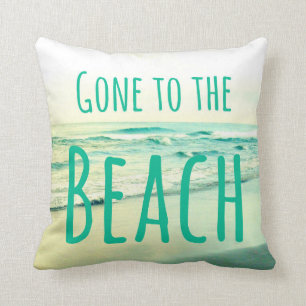 Gone to the Beach Pillow