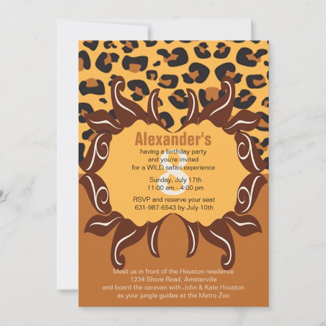 Gone Wild Invitation (Front)