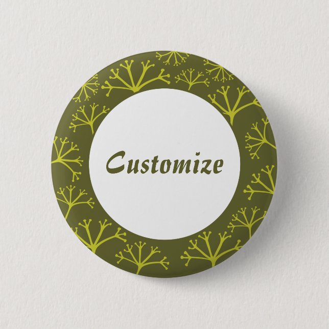 Gone with the Wind Template 2 Inch Round Button (Front)