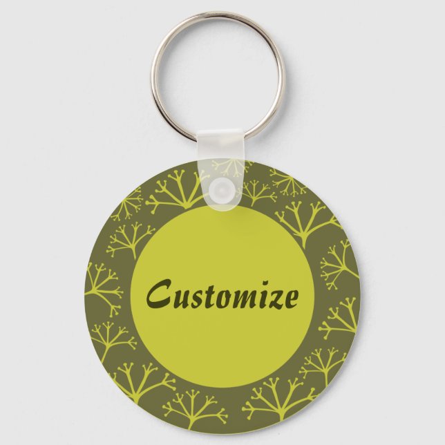 Gone with the Wind Template Keychain (Front)