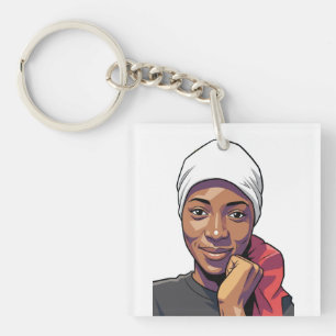 Gonemili Grace men's t-shirt Keychain