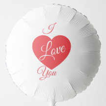 Je t'aime ballon