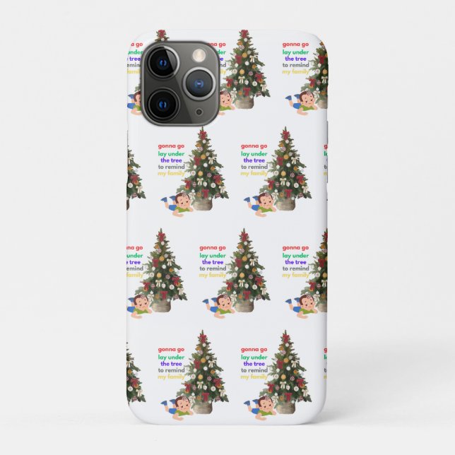 Gonna Go Lay Under The Tree to Remind My Family Case-Mate iPhone Case (Back)