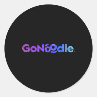 Gonoodle Classic Round Sticker