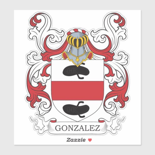 Gonzalez Family Crest (Sheet)