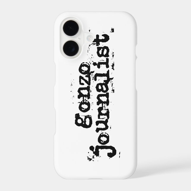 Gonzo Journalist (Back)