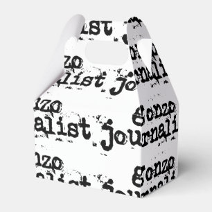 Gonzo Journalist Favor Box