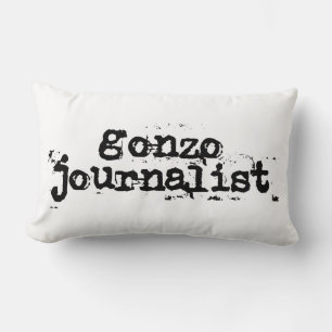 Gonzo Journalist Lumbar Pillow